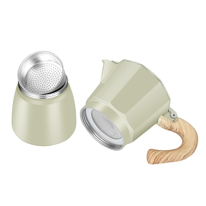 Mocha -kahvinkeitin italialainen espresso -kahvinkeitin percolator pot liesi kahvinkeitin 150ml