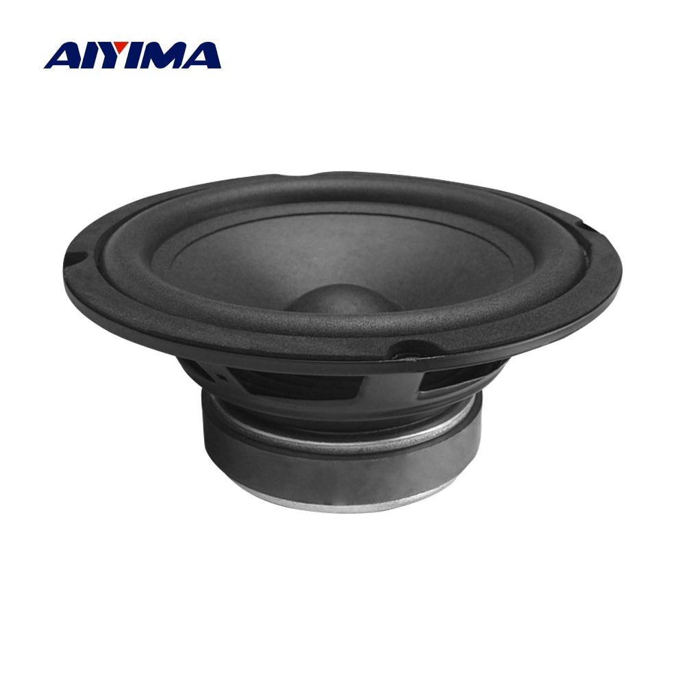 Aiyima 6.5 Inch Midrange Bass Speaker Driver 2 Ohm 100W Muziek Hifi Stereo Speaker Woofer Diy Twee Manieren Crossover auto Speaker