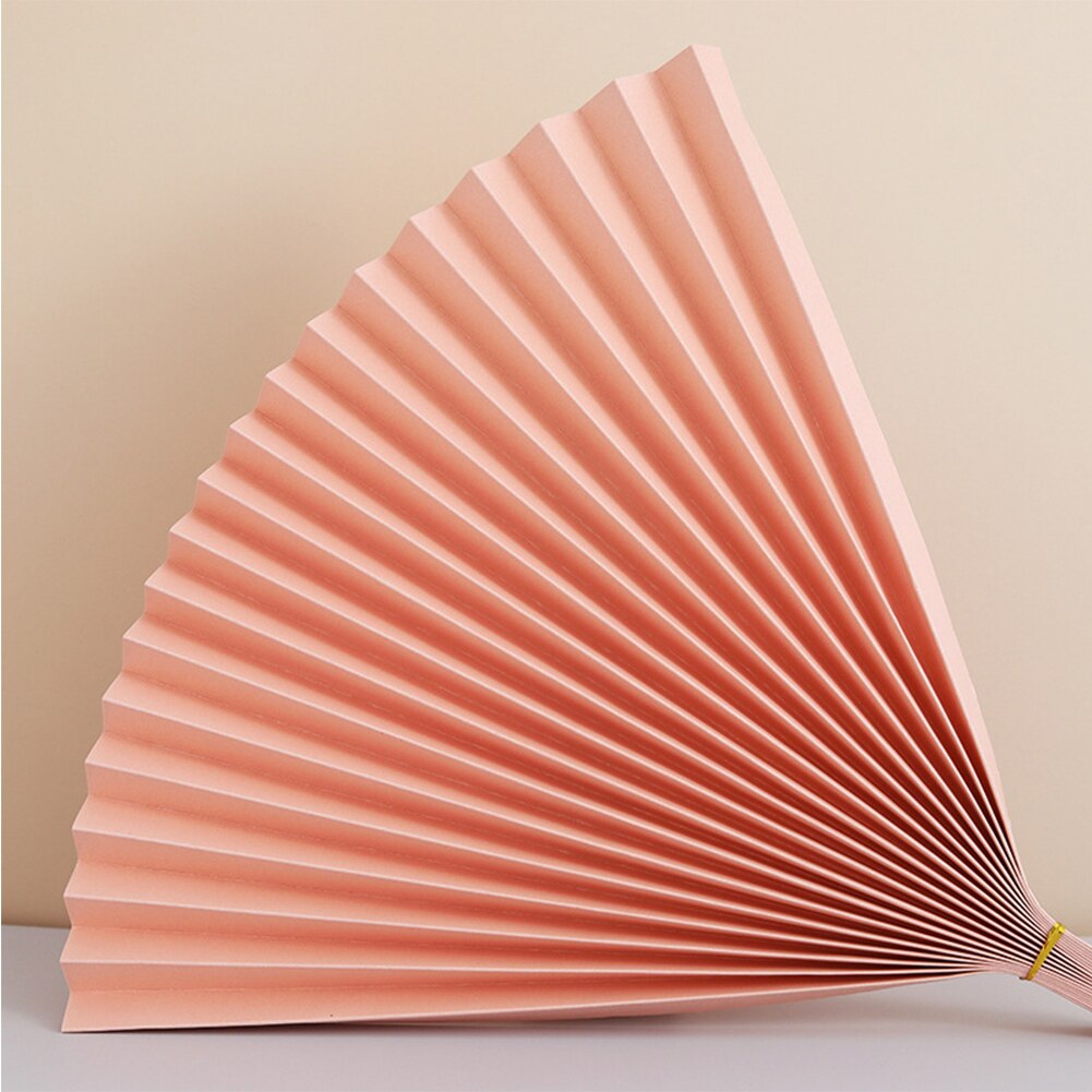 Artistieke Papier Fotostudio Props Vouwen Fan Achtergrond Papier Fotografie Prop Gourmet Cosmetica Schieten Decoratie Gereedschappen: Pink