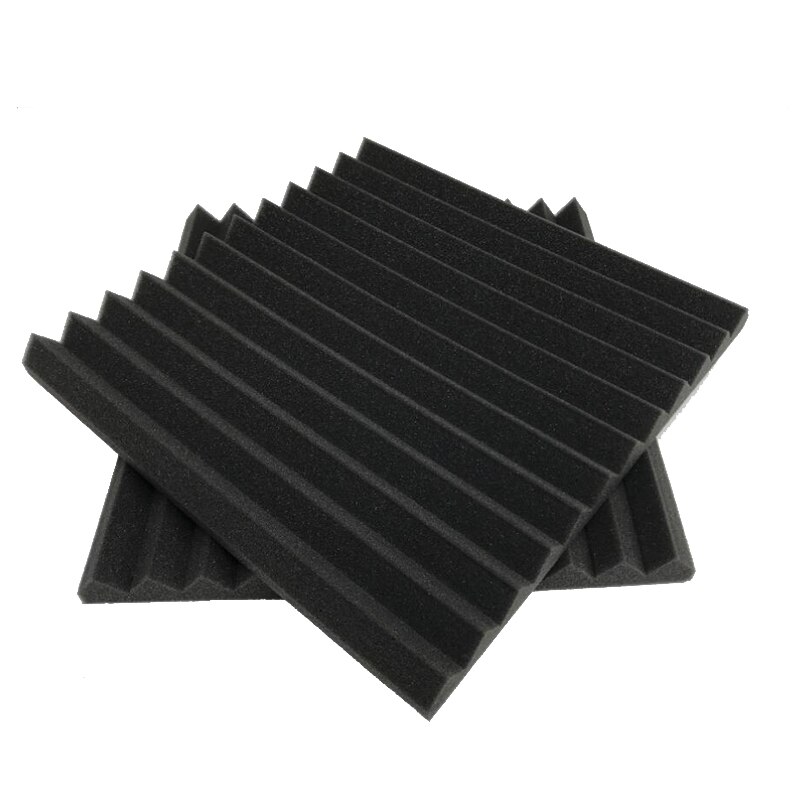 6 Pack Acoustic Foam Wedge 30 X 30 X 5 cm Studio Soundproofing Panels