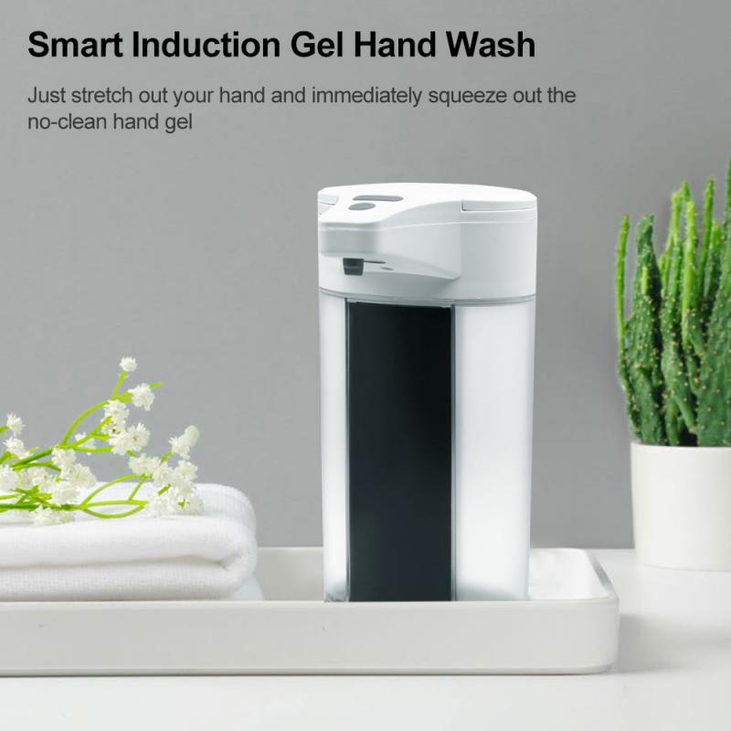 Automatic Soap Dispenser Infrared Touchless Motion Bathroom Dispenser Infrared Motion Sensor Hands-Free Soap Pump Dispenser