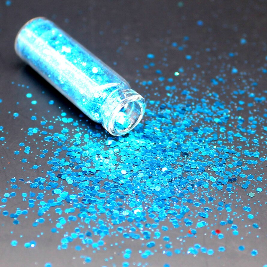 1 flaske pink holografisk pailletter glitter shimmer diamant øje skinnende hud highlighter ansigt glitter festival makeup skinner