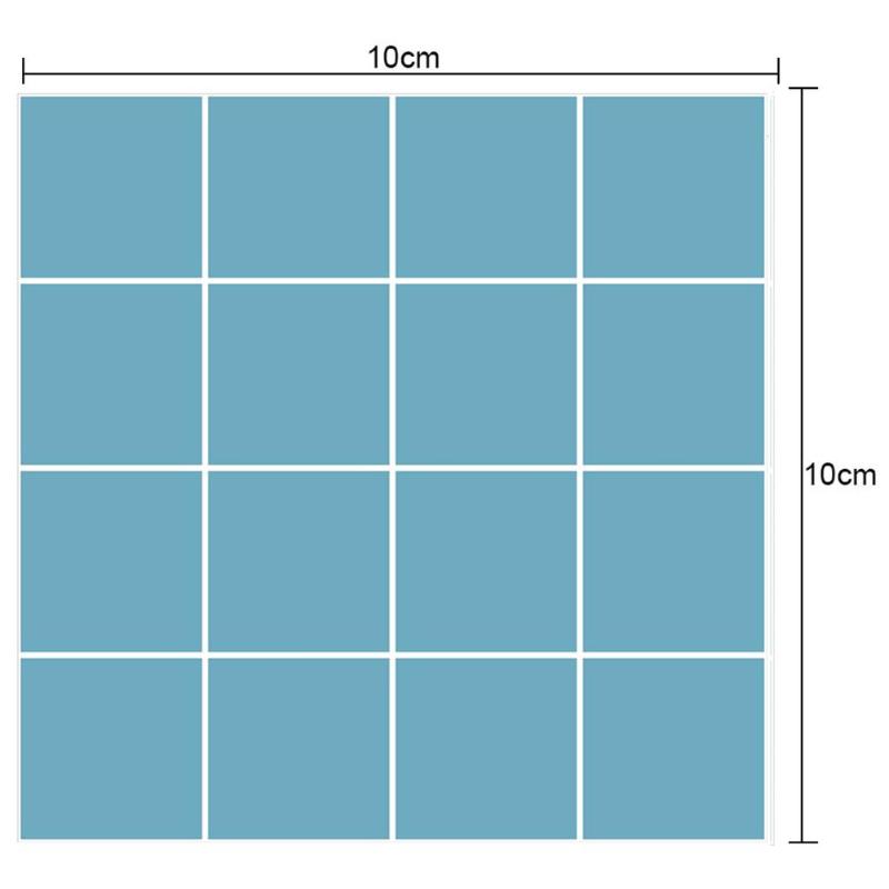10pcs Wall Tiles Waterproof Stickers Bathroom Kitchen Modern Simplicity Mildew-proof Moisture-proof Self Adhesive Toilet Decor: MSC024