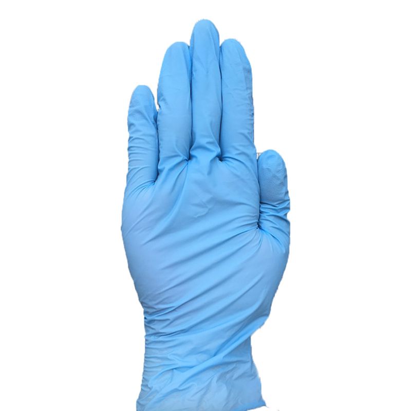 20pcs Children Nitrile Gloves Rip Resistant Disposable Gloves Safety Gloves M76C