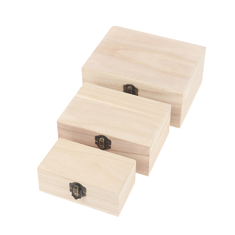 Caja organizadora de joyería Retro, estuche de almacenamiento de concha de madera Natural de escritorio, decoración del hogar, Cajas de de madera hechas a mano, , 1 unidad