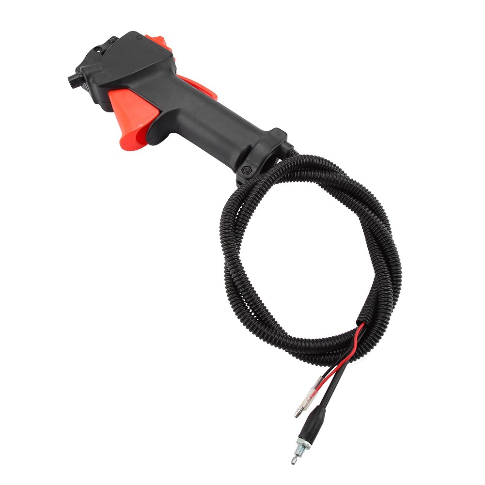 Cortacésped de 26mm, interruptor de ASA, gatillo acelerador, Cable, desbrozadora, cortacésped, herramienta de podar de riego, herramientas de accesorios