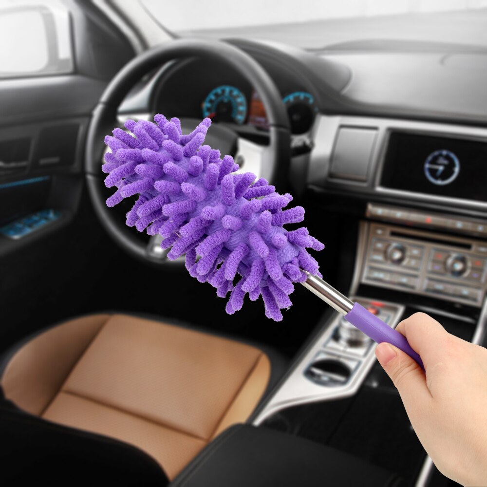 Dusters Dust Remover Cleanning Brush For Air-conditioner Furniture Shutter Home Car Cleaner Scrub Telescopic Washing Tool
