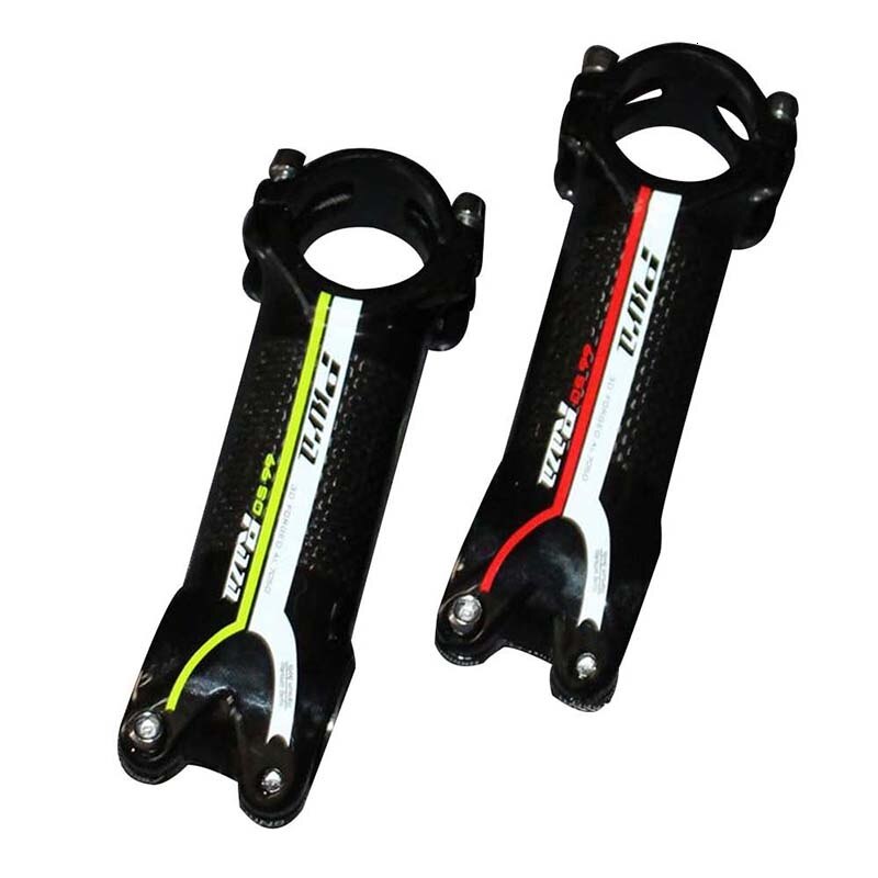 Hoge Sterkte Carbon Fiber Stuurpen Ultralight Fiets Riser Stuurpen Mtb Racefiets Onderdelen 6 Graden Fietsen Power onderdelen