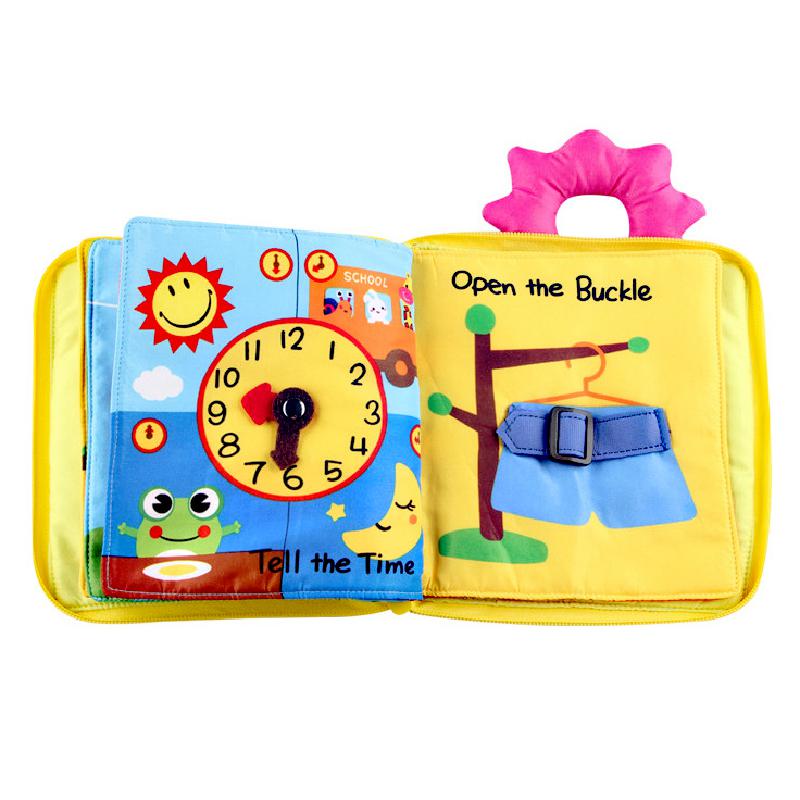 Educatief Baby Speelgoed Baby Kinderen Early Development Doek Boeken Vroeg Leren Onderwijs Zintuiglijke Verlichting Boeken Baby Speelgoed: A01