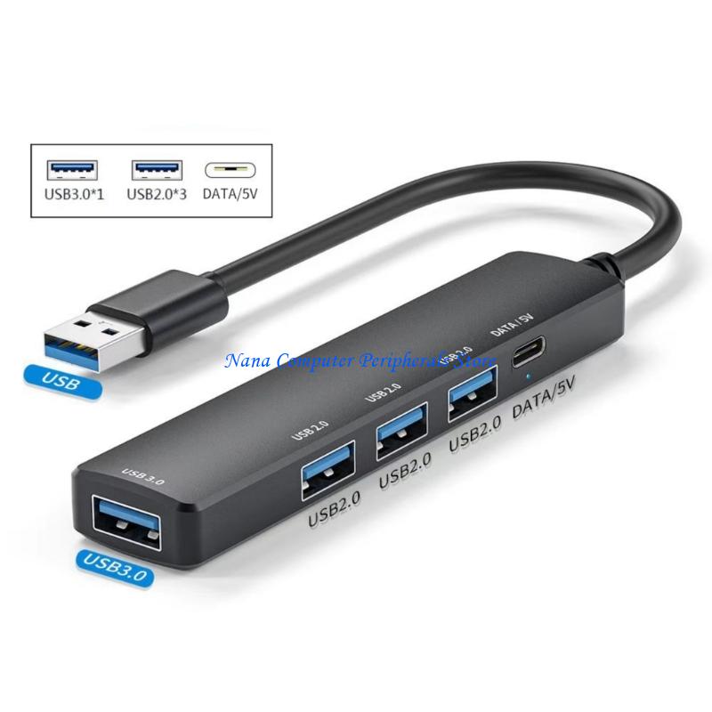 F68C 5 Porta USB3.0 USB2.0 Hubs Connettori USB per tablet desktop e smartphone