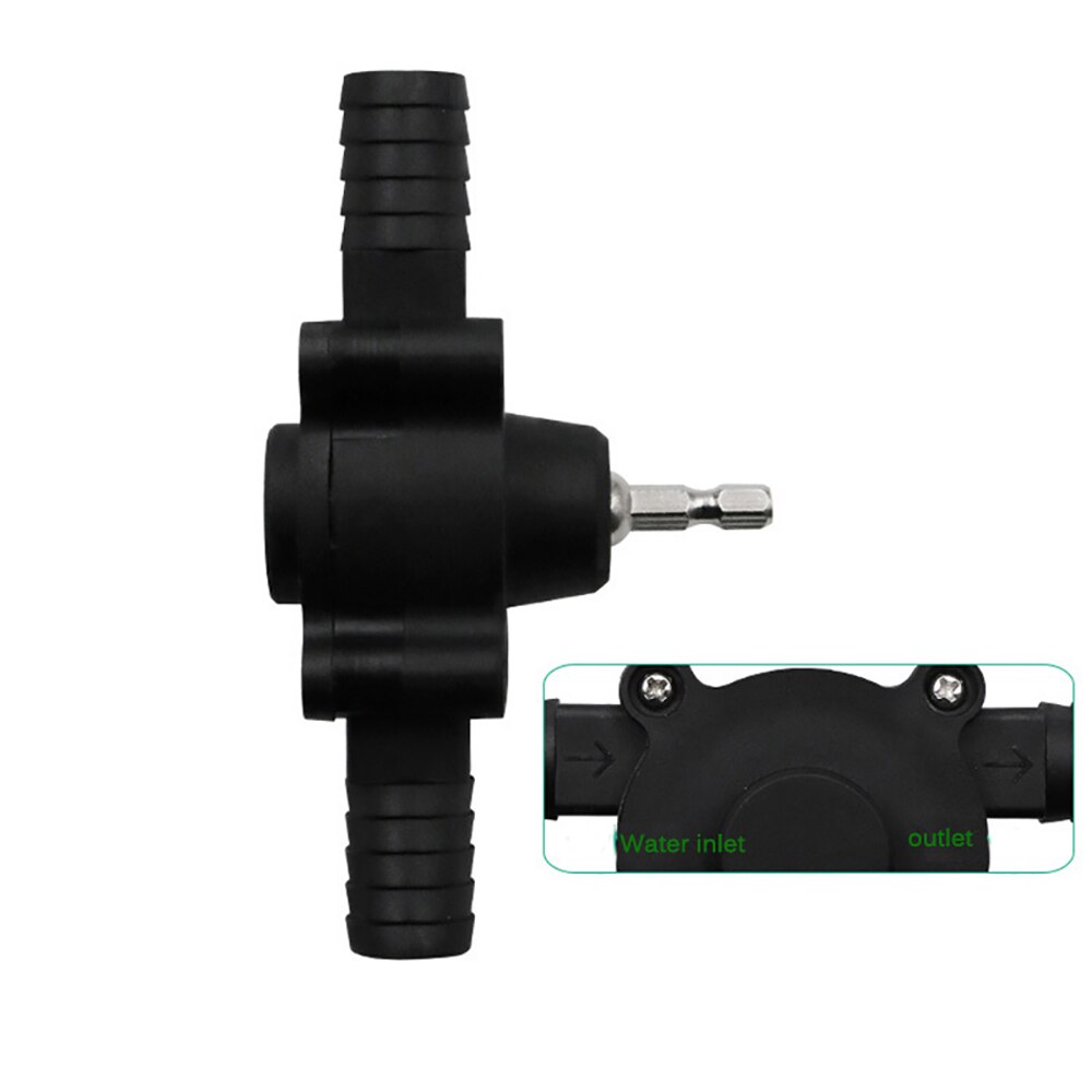 Oil Fluid Water Pump Portable Electric Drill Pump Self Priming Transfer Oil Fluid Water Pump Shank For Electric Drill