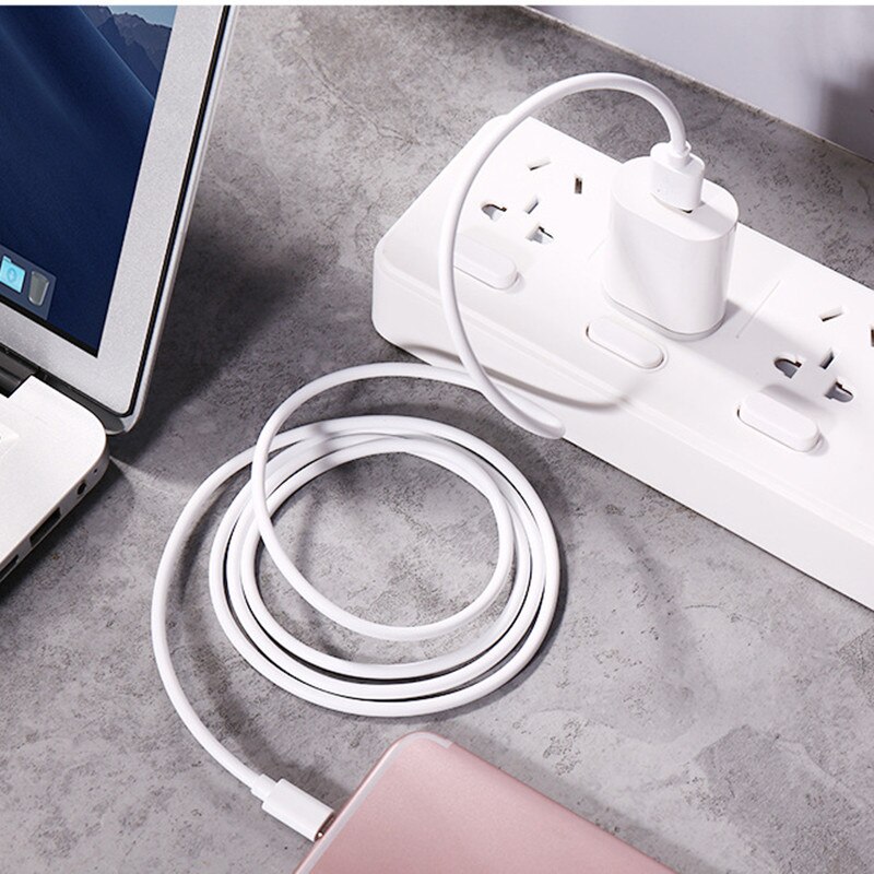 1m 2m 3m Tipo C Cabo USB Para Samsung Galaxy S10 S9 S8 Plus OnePlus 6t Rápido Carregamento USB C Tipo-C Cabos do Carregador Do Telefone Móvel