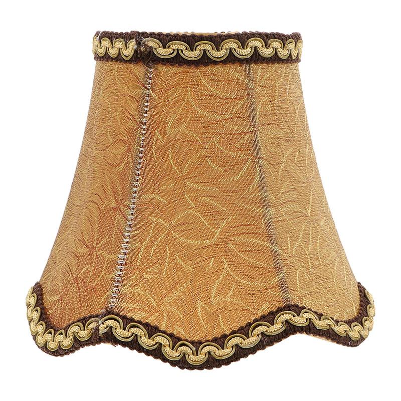 1Pc Retro Doek Lamp Fittings Cover Doek Lampenkap Vloerlamp Accessoire Stof Lampenkap Hanglamp: Bronze