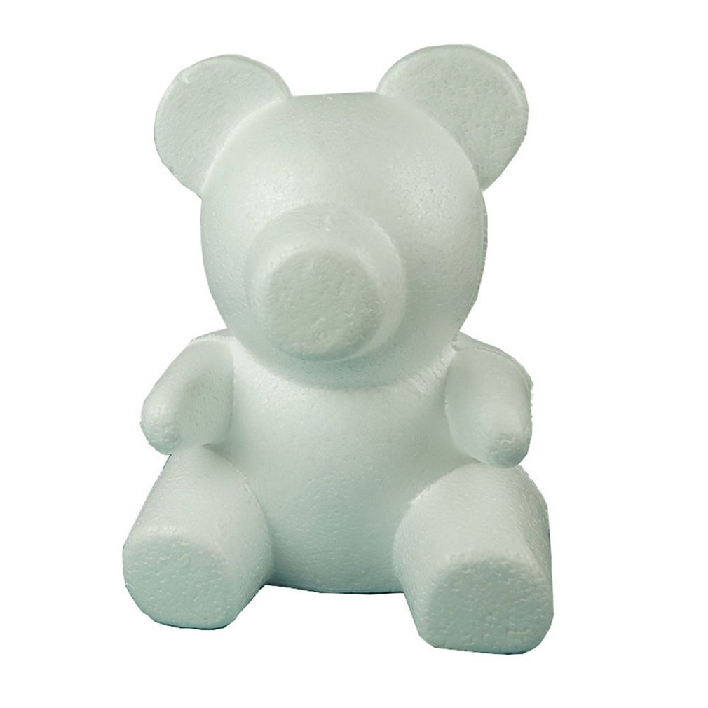 DIY abrazo de burbuja oso modelo de jabón flor Clavel oso Rosa modelo molde de personalidad oso modelo: 30cm