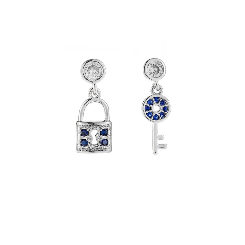 Moda carino dolce blocco chiave piccoli orecchini per le donne orecchini penetranti per le donne gioielli da festa Pendientes accessori 2022