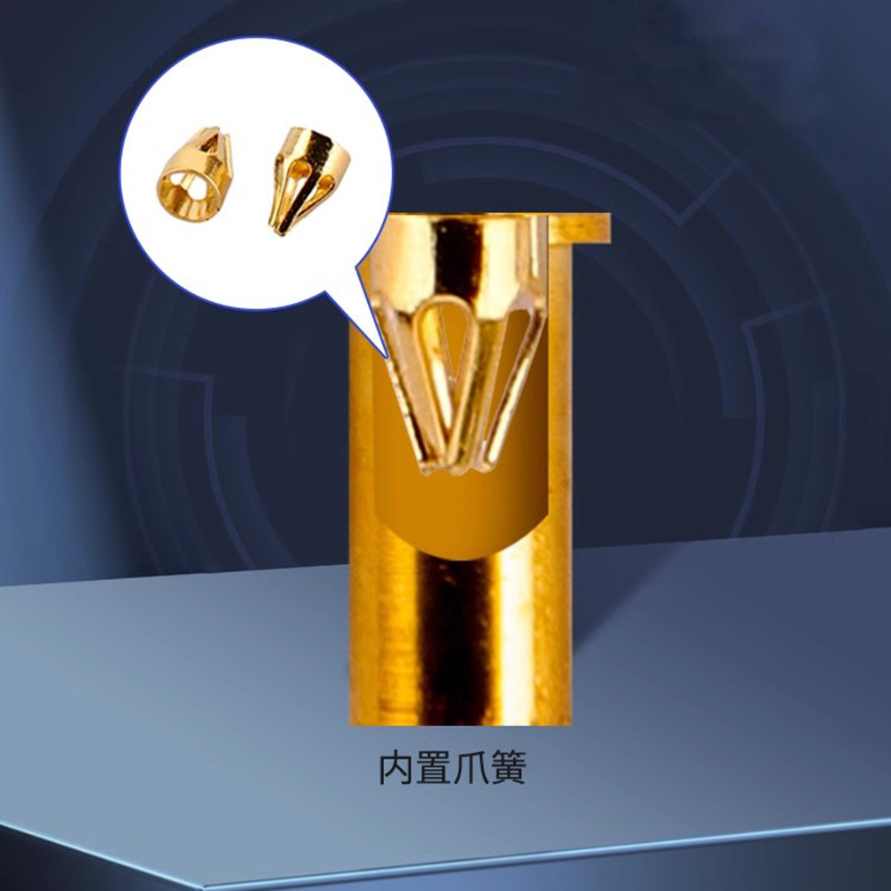 100pcs Mechanical Keyboard and Mouse Plug Socket PCB Solder Female Pins Receptacle Contact Clip Pre-loaded Socket Connector