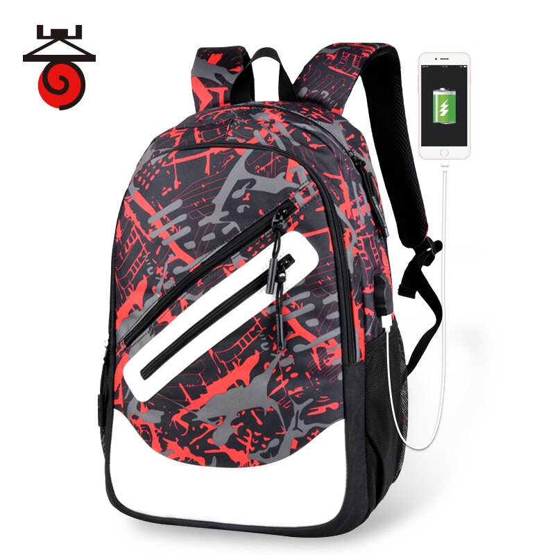 2pcs Bag Set Boys School Bags Waterproof Large Backpack Teenagers Bagpack High School Backpack for Boy Girls Student Chest Bag