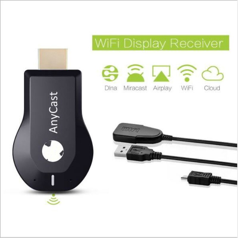 Newest 1080P Anycast m4plu mirroring multiple TV stick Adapter Mini Android HDMI WiFi Dongle Any cast