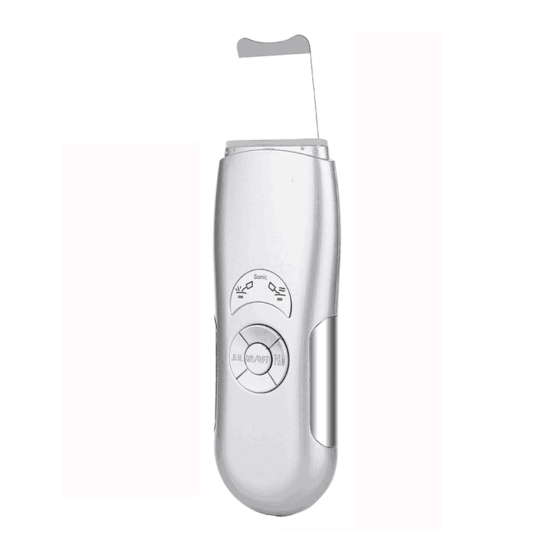 Ultrasonic Skin Scrubber Rechargeable Microdermabrasion Deep Cleaning High Frequency Vibration Face Peeling Machine