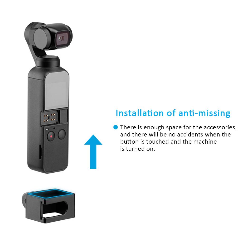 Festen Rahmen Erweiterung Adapter Halterung Externe Zubehör Für DJI Osmo Tasche Gimbal Kamera