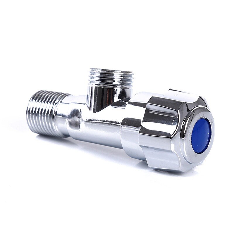 Bathroom Faucet Double Handle Dual Control Nozzle Single Cold Spray Gun Faucet Stainless Steel Toilet Faucet: blue