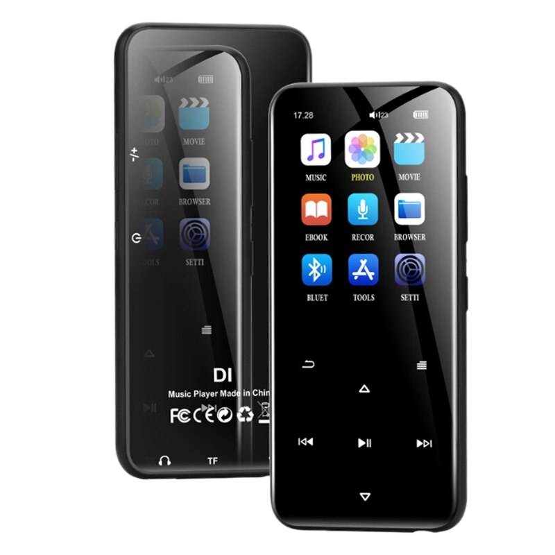 Music Player 2.4-Inch Press Sn Multi-Function Music Player, Bluetooth + External MP4 with FM Function: Default Title