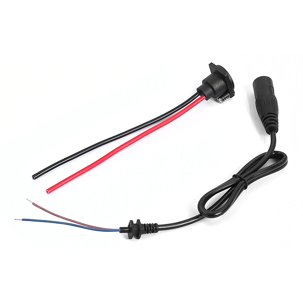 Universal 3pin Charge Connector Male Plug Interface Cable 2Wire Connector Female Socket for Electric Scooter E-Bike Parts