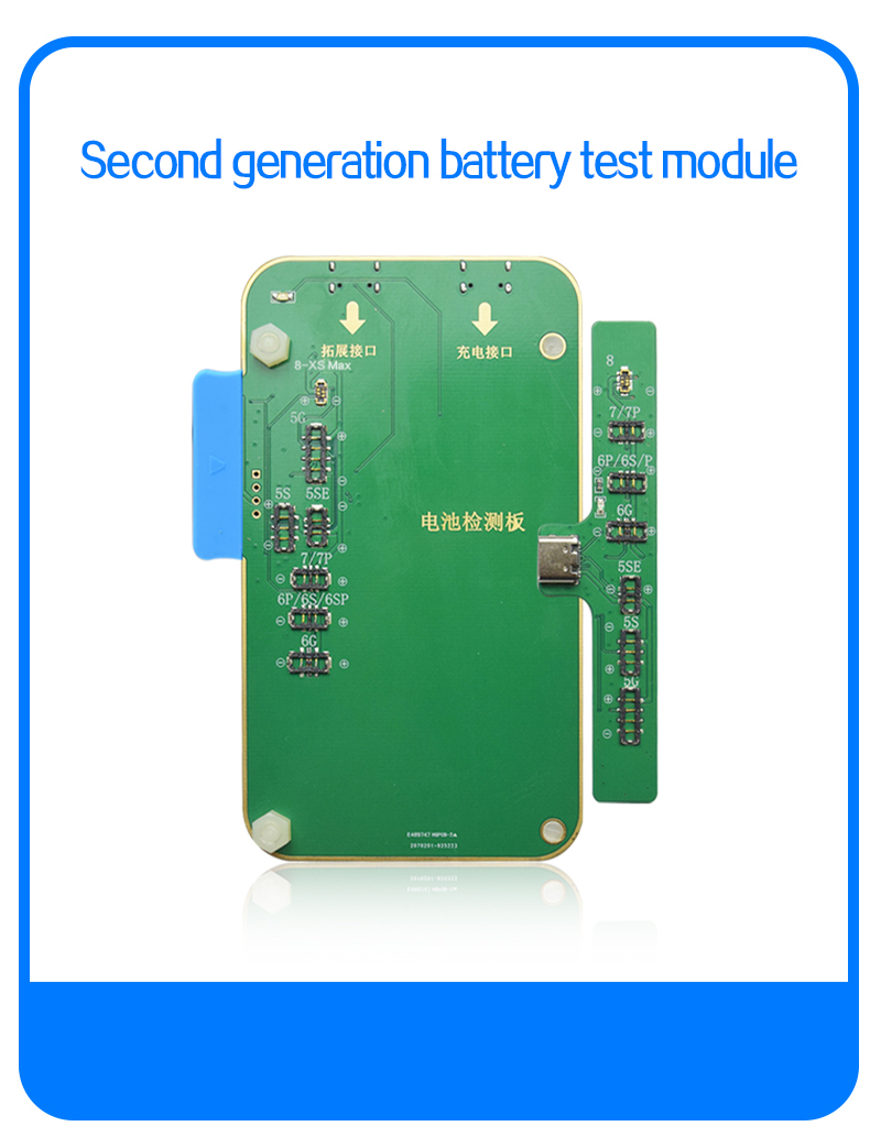 JC Pro1000S Datum Kabel Echt Tester Hoofdtelefoon Kabel Batterij Lichtgevoelige Trillingen Prestaties Diagnose Tester voor iPhone