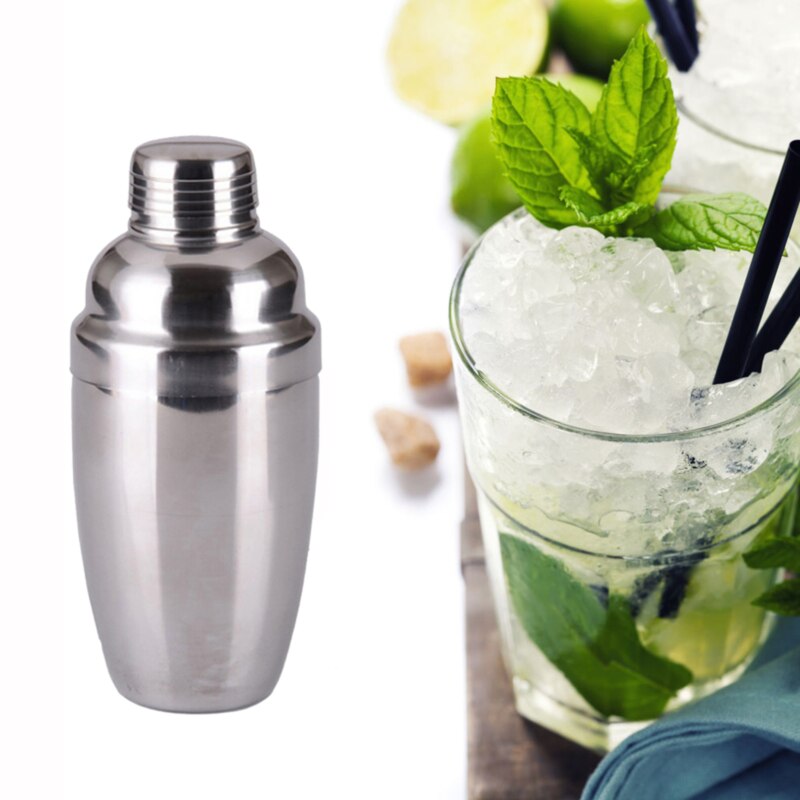 550ml Stainless Steel French Cocktail Shaker Classic Bar Cocktail Shaker Bartender Bar Tool