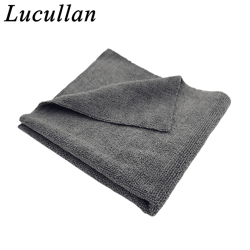 Lucullan Improved Straight Edgeless Cloth No Scratch For Coating, Waxing, Detailing 40X40CM 300GSM Microfiber Towels