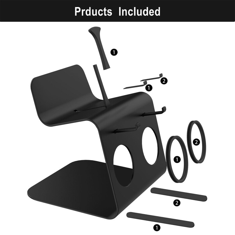 Moet-Hebben Vr Mounted Display Vr Display Houder Compatibel Met Oculus Quest 2 Headset Touch Controllers Vr Stands