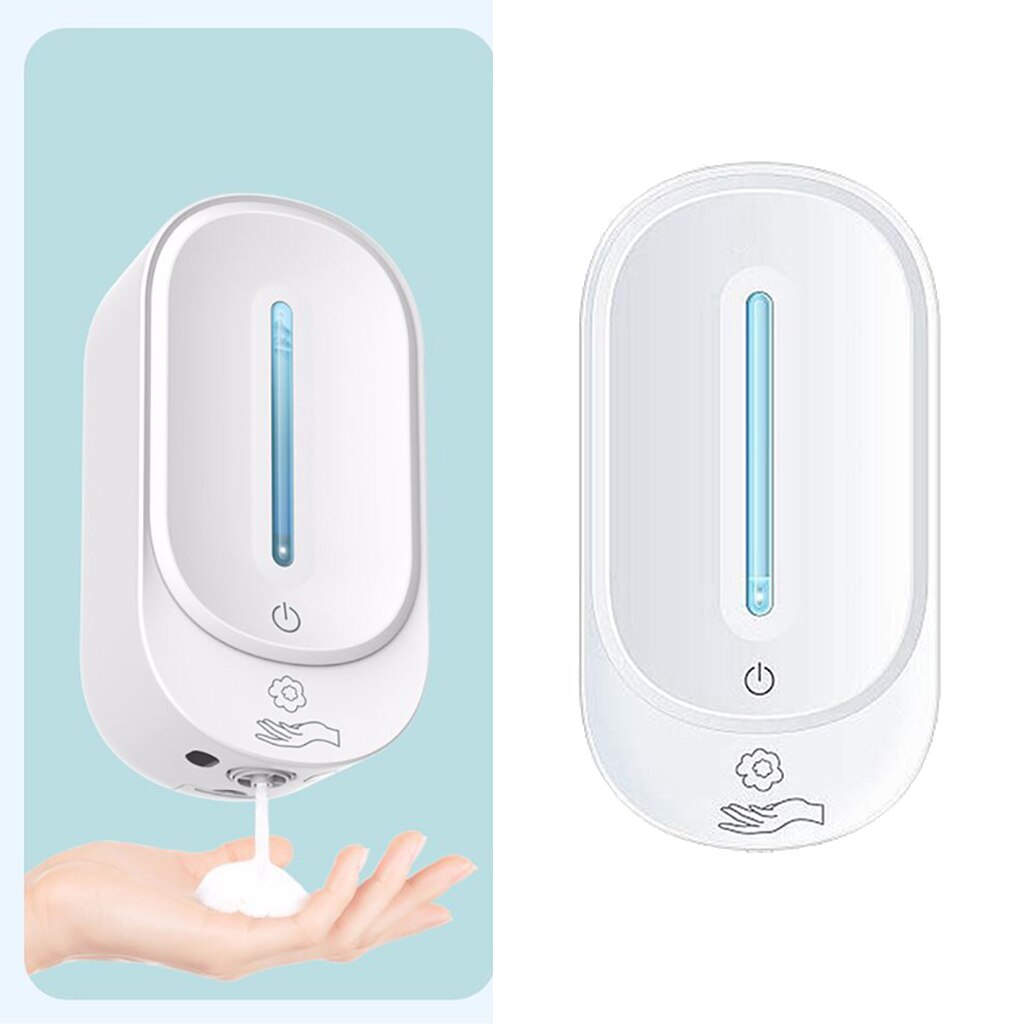 Hand Full Automatic Soap Dispenser Wall Mount Hand Sanitizer for Home Bathroom Kitchen Restaurant Hotel Public Area