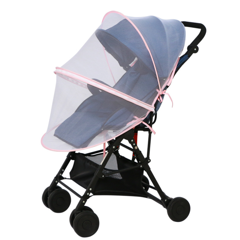 Kinderwagen Kinderwagen Warenkorb Moskito Insekt Net Kleinkinder Baby Sicher Mesh Buggy Krippe Netting