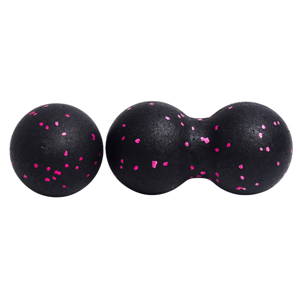 Pinda Bal Fascia Bal Set Training Deep Tissue Massage Bal Kit Voor Myofasciale Trigger Point Release Bal Spier Roll: Pink