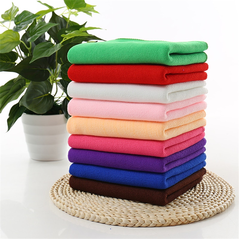 Water Absorbing Soft Microfiber Towel Washcloth Multi-Purpose Cleaning Cloth Bathing Hair Drying Face Car Wash Wiping 30x70cm