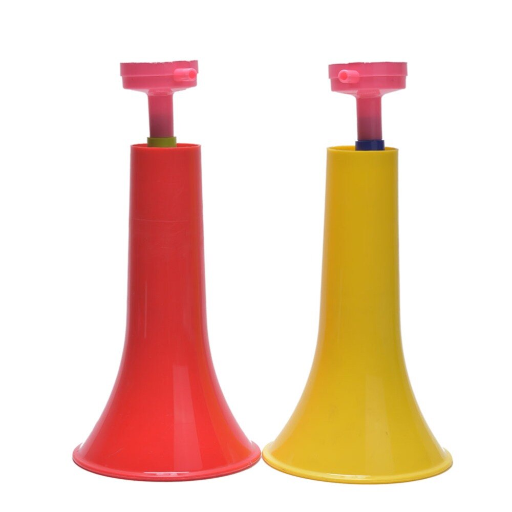 Couleur aléatoire coupe européenne instruments de musique amovible stade de Football acclamer cornes Vuvuzela Cheerleading corne enfant trompette jouet