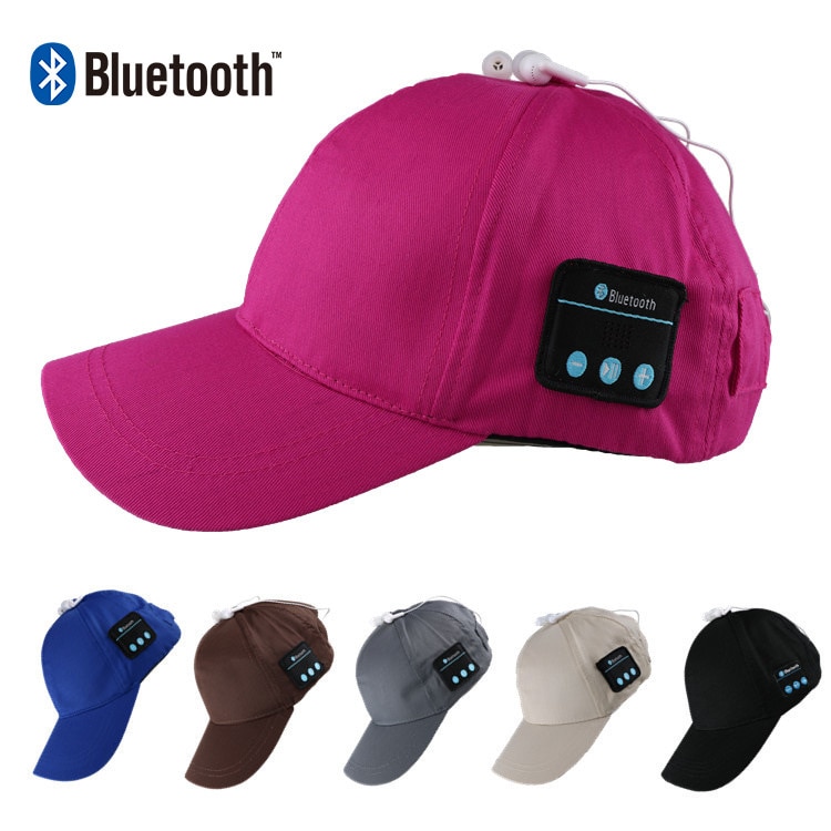 Bluetooth Hat - Wireless Stereo Speaker Cap with Built-in Mic - Bluetooth 4.2 + EDR