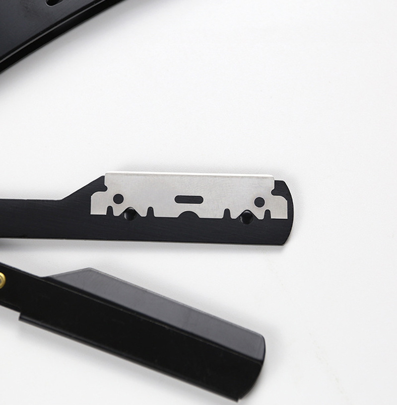 100 kpl yksipuolista partakoneen terää ruostumattomasta teräksestä valmistettuja partakoneen terää miesten turvaparranajokone manuaalinen partakoneen terä parturityökalut parranajo