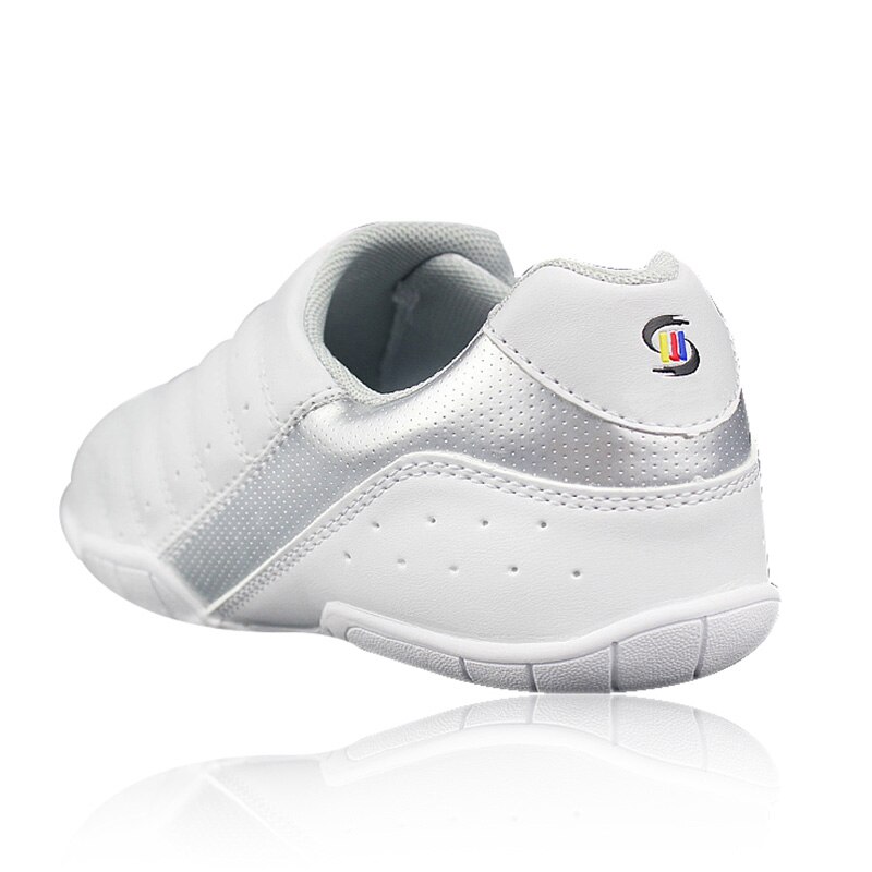 Weiß Atmungsaktive KungFu Wushu Taichi Karate Kampfkunst Wrestling Sport Turnschuhe Taekwondo Schuhe Für Kinder Männer