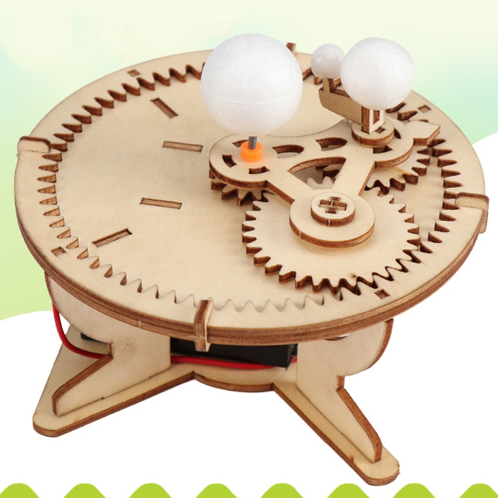 Motorized Solar System Science Kit Earth Sciences, Geology Science Kits Learning Educational Toys DIY