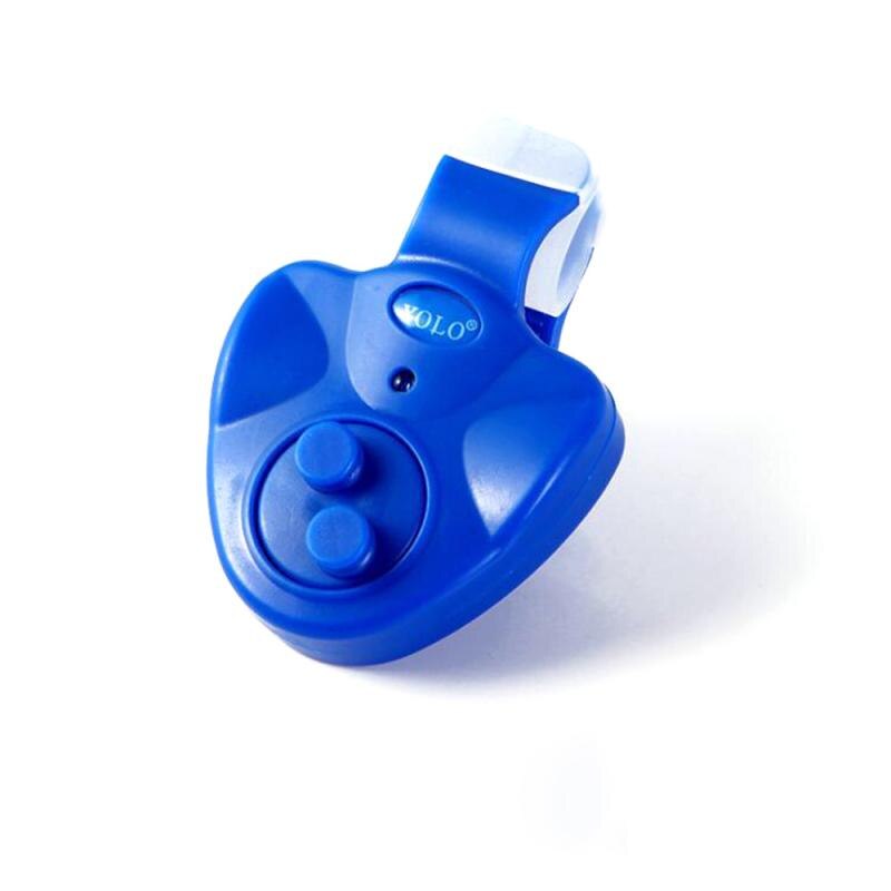 Fishing Bite Alarm Fishing Portable Electronic LED Light Fish Bite Sound Alarm Bell Clip On Fishing Rod Black Tackle Fishing