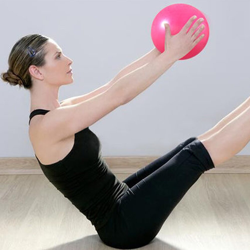 25 cm druckfeste, explosionsgeschützte yoga-übungsbälle mit durchmesser für gymnastik, pilates, balance, fitness und heimtraining