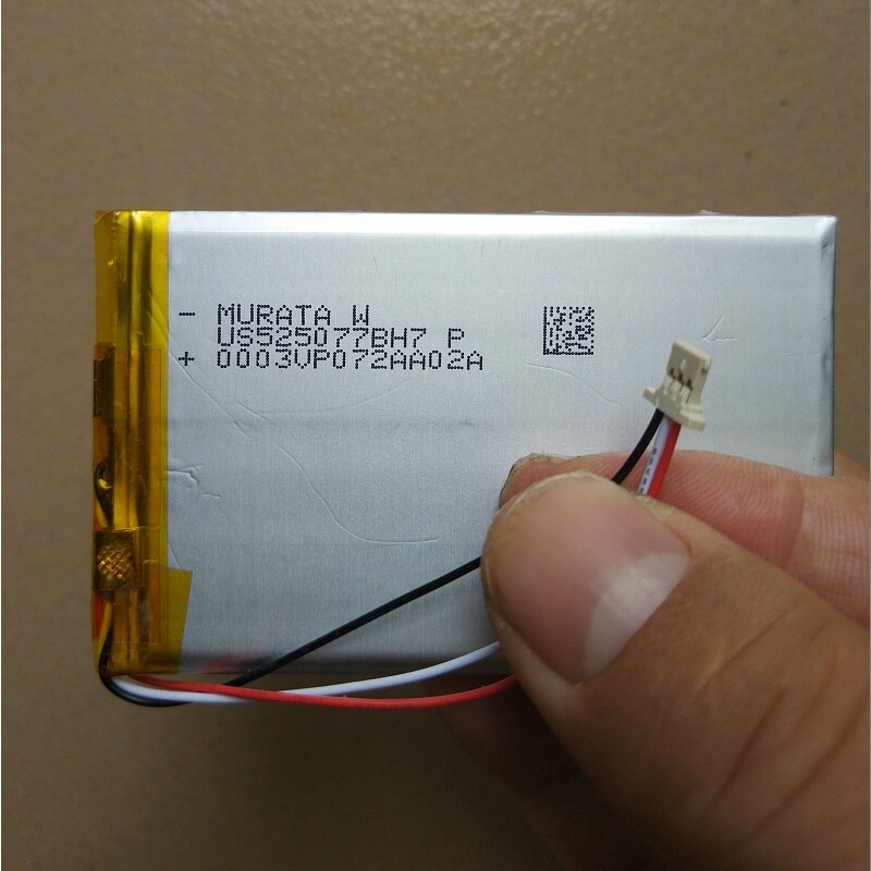 3600Mah Batterij 3.7V Voor Ibasso Dx80 Speler Li-Po Lithium Polymeer Oplaadbare Accumulator Pack Vervanging + Spoor Code