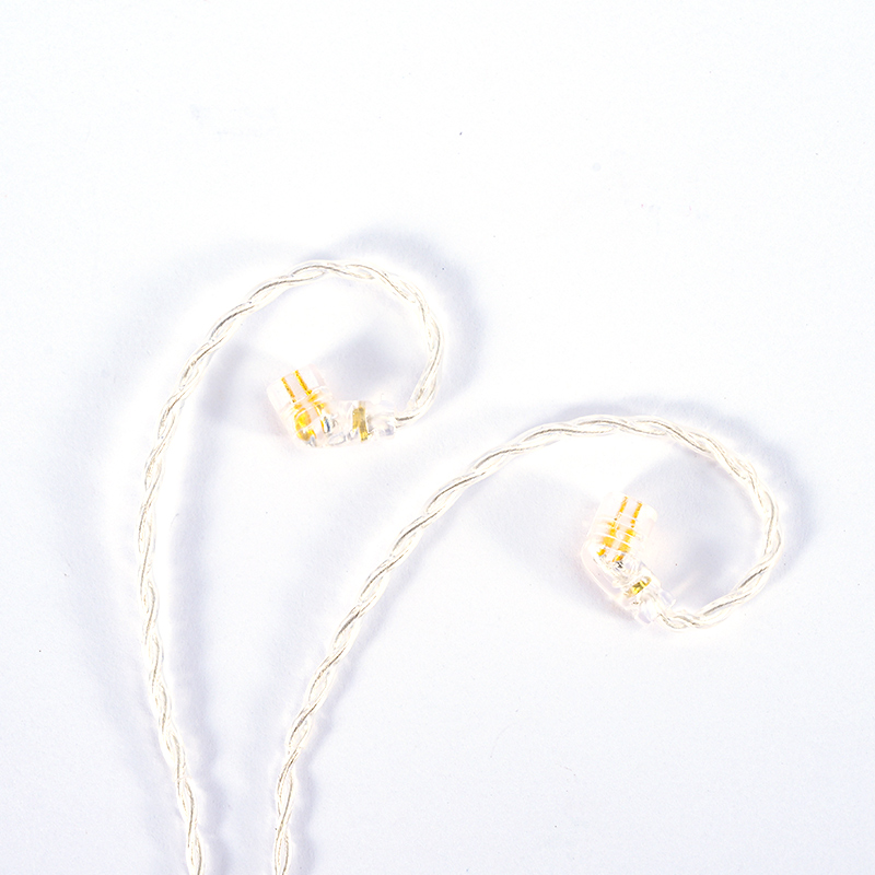IvipQ Xue Qing 4 Ader Sterling Silber Kopfhörer Kabel 2,5mm/3,5mm/4,4 MM Stecker Kopfhörer Aktualisierung draht MMCX/2Stift/QDC/TFZ Schnittstelle