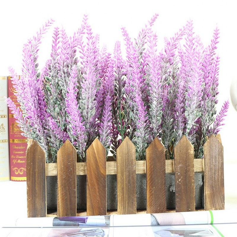 Romantic Provence decoration lavender flower silk artificial flowers grain decorative Simulation of aquatic plants