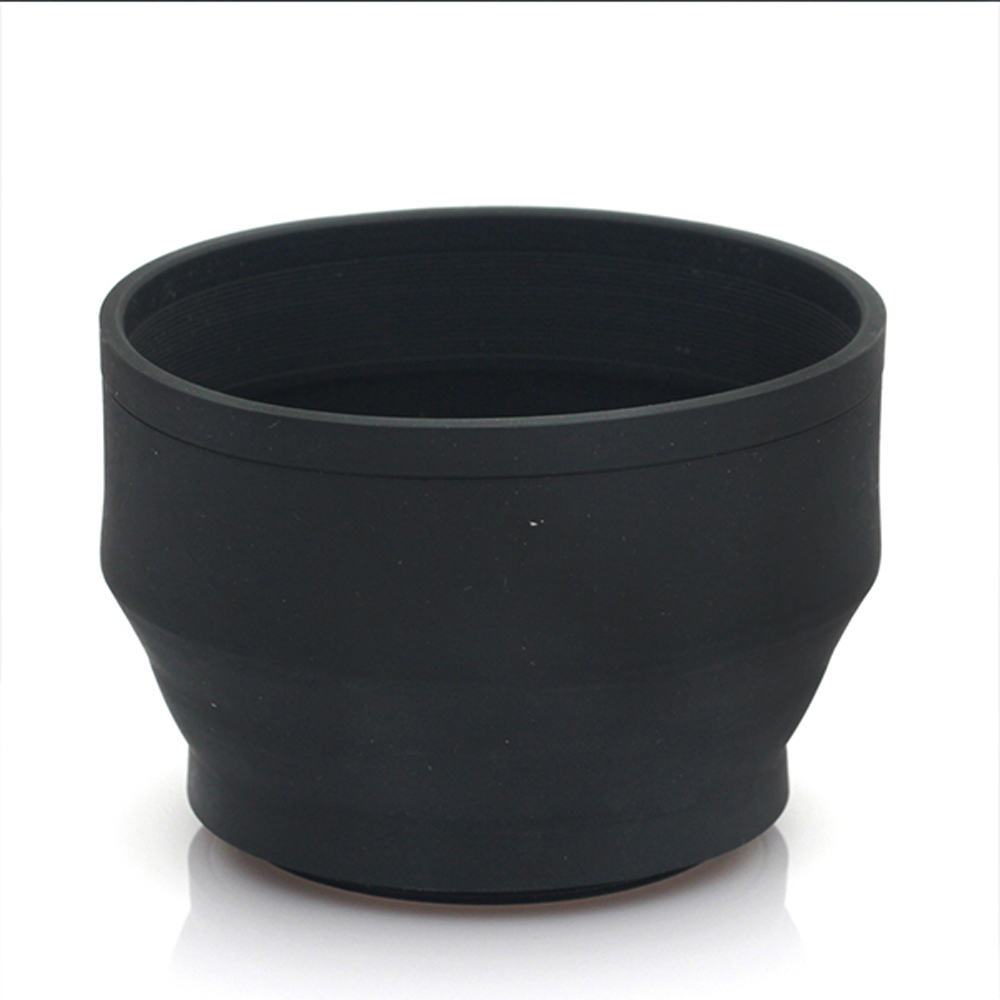 Pixco 49mm 3-Stage pliable 3in1 en caoutchouc lentille capuche costume pour Canon Nikon Pentax caméra