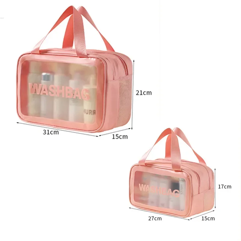 Thick Dry-Wet Separation Partition Toiletry Bag Portable Double-Layer Cosmetic Storage Bag for Travel, Beach, Pool Bathing: plum