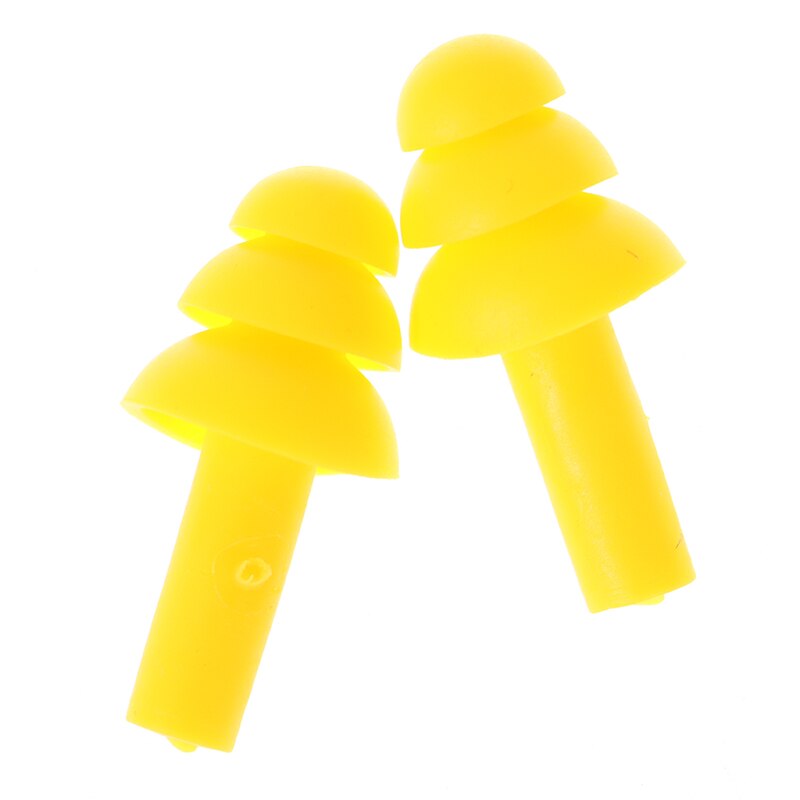 Soft Silicone Foam Ear Plugs Anti-noise Sleeping Plugs For Travel Soft Noise Reduction Ear Protection: yellow