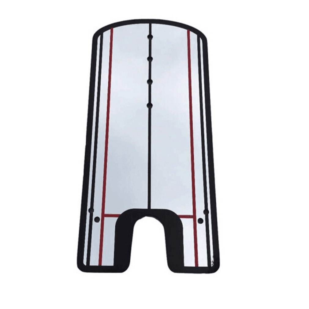 Golf Putting Practice Mirror Putting Mirror Alignment Training Aid Golf Practice Putter Mirror Eye Line