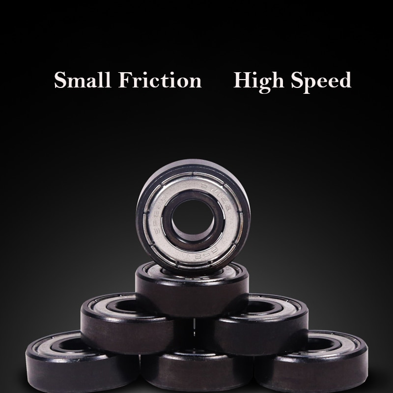 8 x abec -11 608zz 2rs profession skateboard keramiske lejer scooter rullelejer leje tilbehør 2.2x 2.2 x 0.7cm